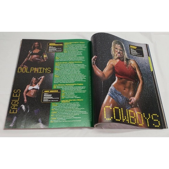 Muscle & Fitness MAGAZINE SCHWARZENEGGER STALLONE October 2004 NFL Cheerleaders - Picture 6 of 10